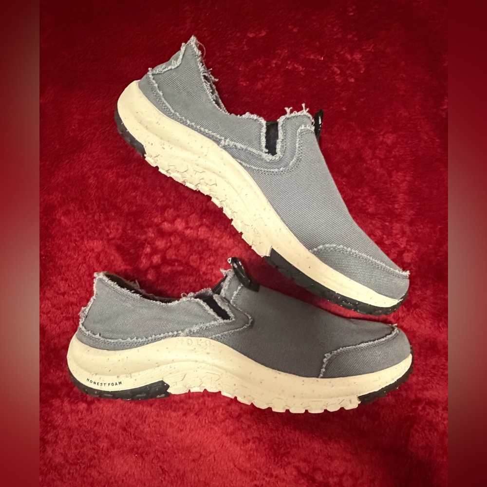 HOLO Men's Gray Slip-On Shoes SIZE 14